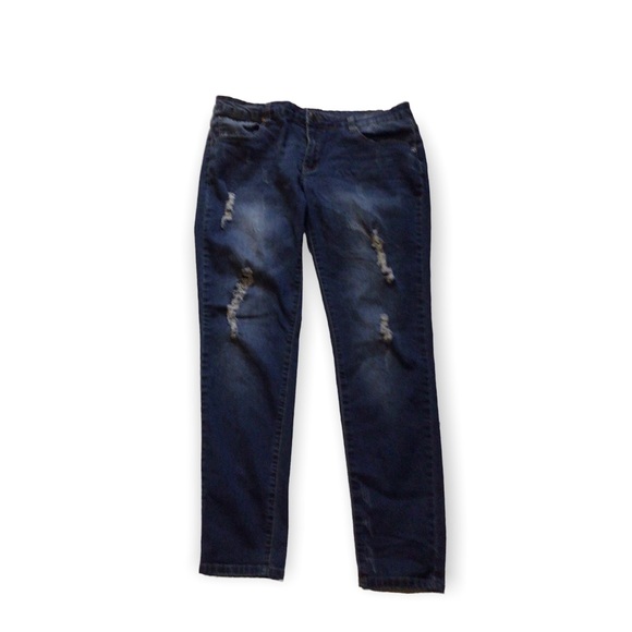Denim - Dark Blue Denim Jeans